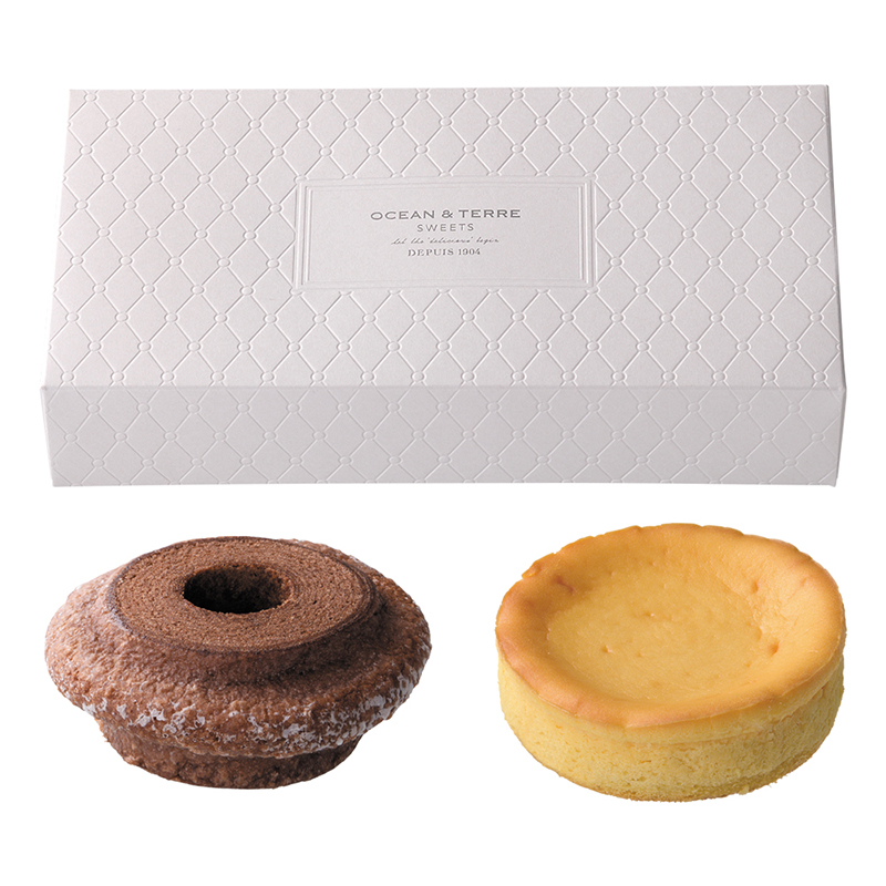★クラインバームクーヘン ベルギーチョコ&濃厚チーズケーキ